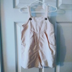 Old Navy linen overalls size 4T